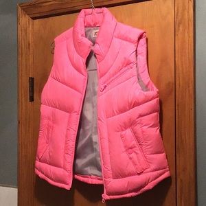 Hot Pink Puffer Vest